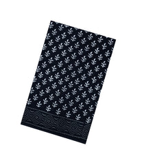 Black Printed Jaipur Cotton Saree With Floral Motifs-JC1650