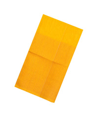 Yellow Woven Kora Soft Silk Saree With Checks & Stripes-SO4745