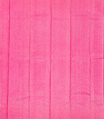 Taupe Handloom Kanchipuram Silk Saree With Running Border & Contrast Pallu-KA13609