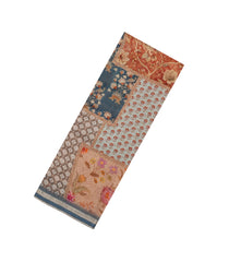 Grey Woven Chanderi Cotton Saree With Printed Motifs-CC1697