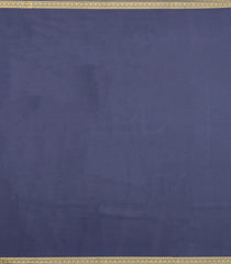 Blue Woven Mysore Silk Saree With Contrast Border-MS3568