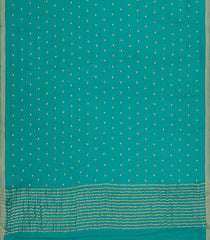 Aquamarine Woven Mysore Silk Saree With Coin Motifs-MS3300