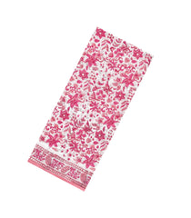 White Woven Jaipur Cotton Saree With Printed Floral Motifs-JC1435