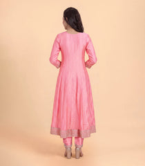 Light Pink Festive Anarkali Set-RC5645