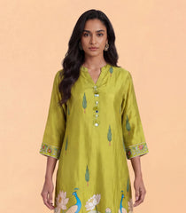Mint Green Printed Co-Ord Set-CO5021