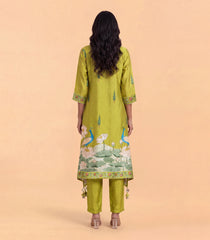 Mint Green Printed Co-Ord Set-CO5021