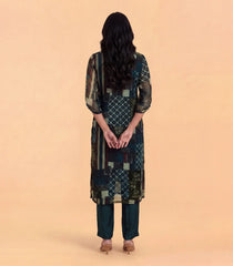 Multicolor Printed Contemporary Kurta Set-RC5655