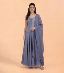 Pastel Lavender Sharara Set-RC5640