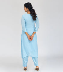 Sky Blue festive Co-Ord set-CO5002