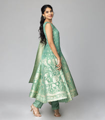 Pastel Green Festive Kurta Set-RC5594