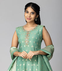 Pastel Green Festive Kurta Set-RC5594