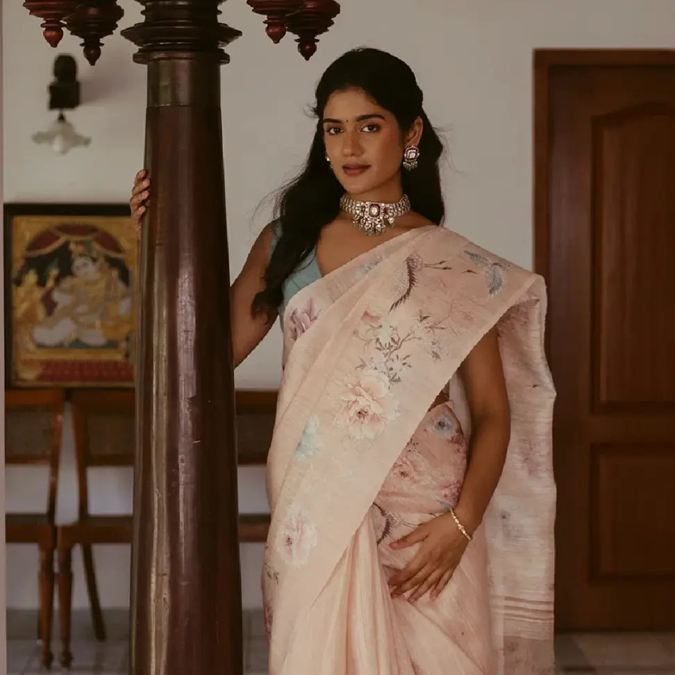 Tussar Brocades