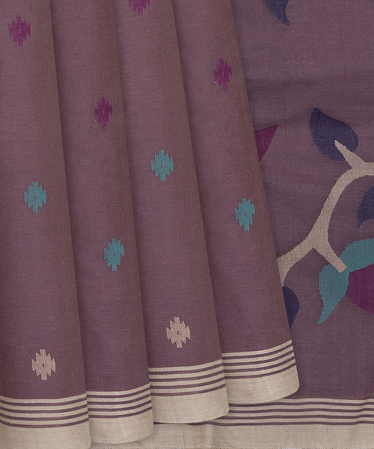 Handloom Pure Cotton-Silk Sarees Online | Ilkal Sarees with Blouse Online