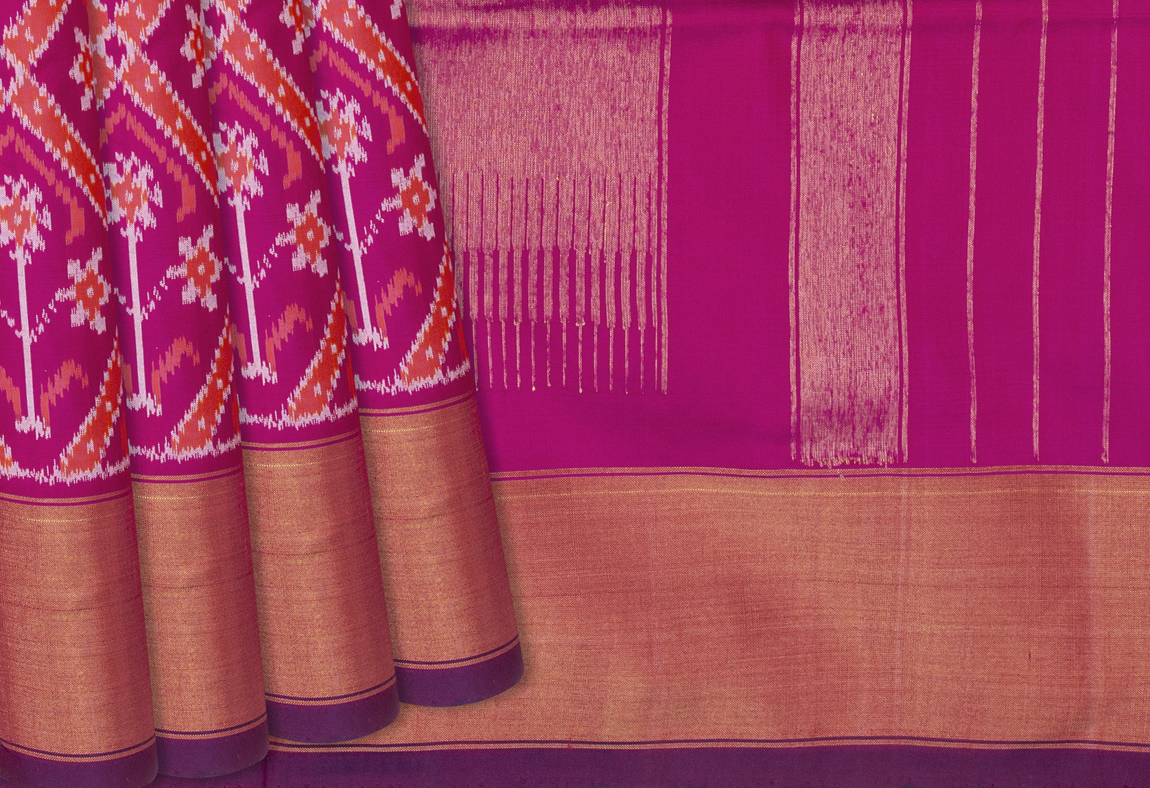 Pochampally Silk Saree: Buy Pochampally Ikat Silk Saree Online –  IndianVillèz