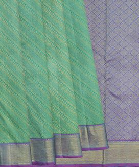 Green Handwoven Kanchipuram Silk Saree 