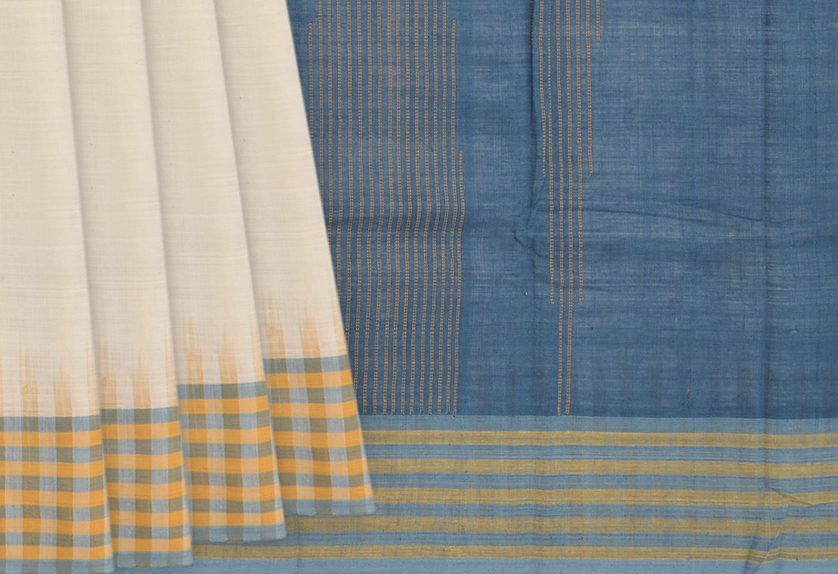 hand woven Casual Wear Kanchi cotton sarees, With Blouse, 6.3 m at Rs 1180  in Chennai